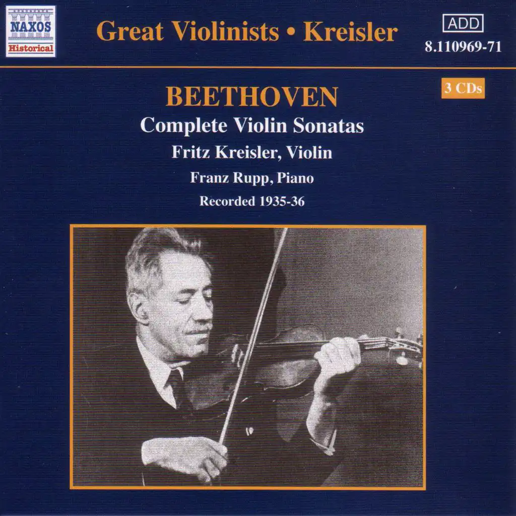 Violin Sonata No. 2 in A Major, Op. 12 No. 2: III. Allegro piacévole