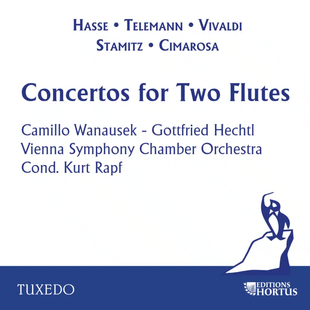 Concerto for Two Flutes, Strings, Two Oboes, Two Horns in G Major: II. Adagio