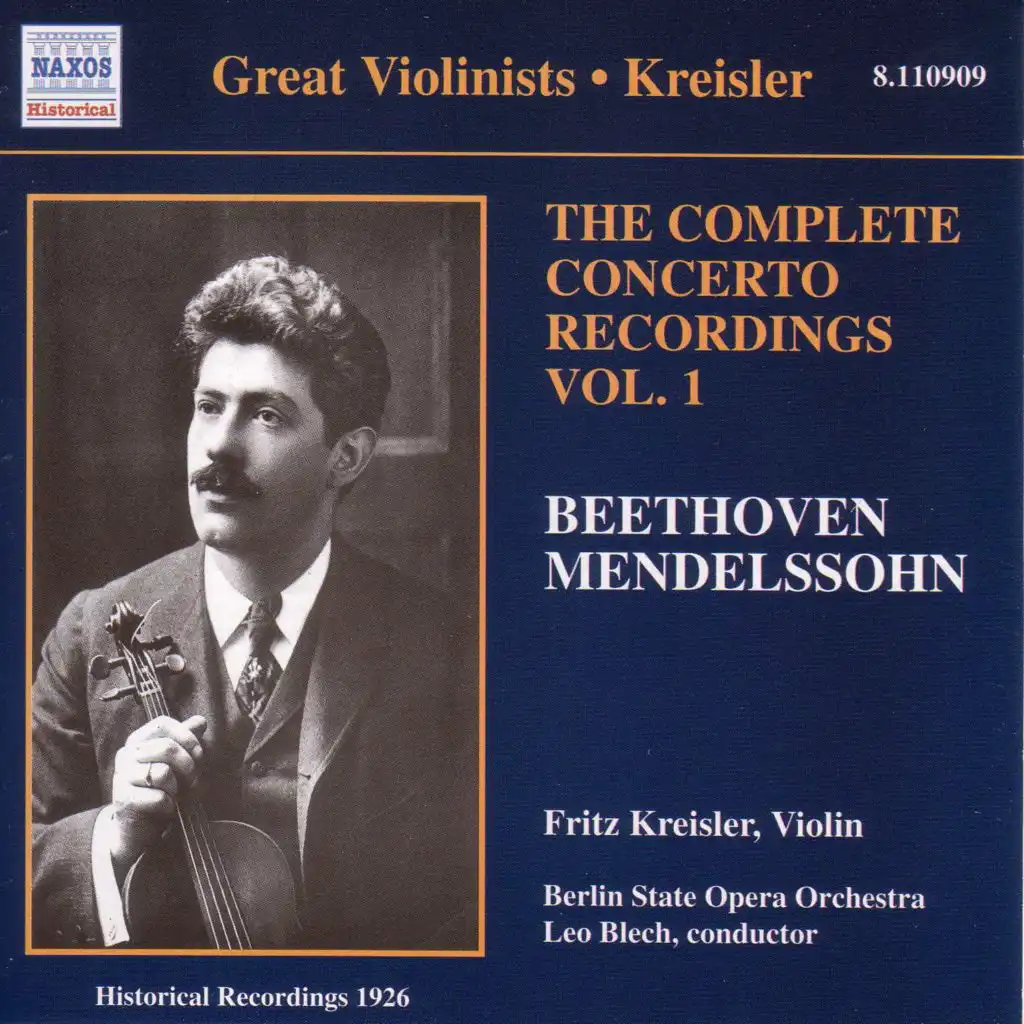 Lieder ohne Worte (Songs without Words), Book 5, Op. 62: Songs without Words, Op. 62, No. 1: May Breeze [arr. Kreisler]