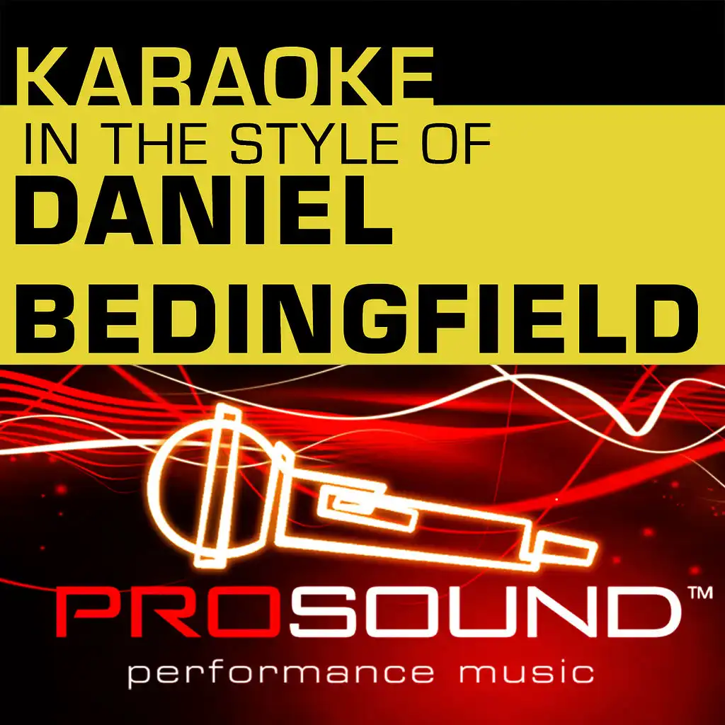 Karaoke - In the Style of Daniel Bedingfield - EP (Professional Performance Tracks)