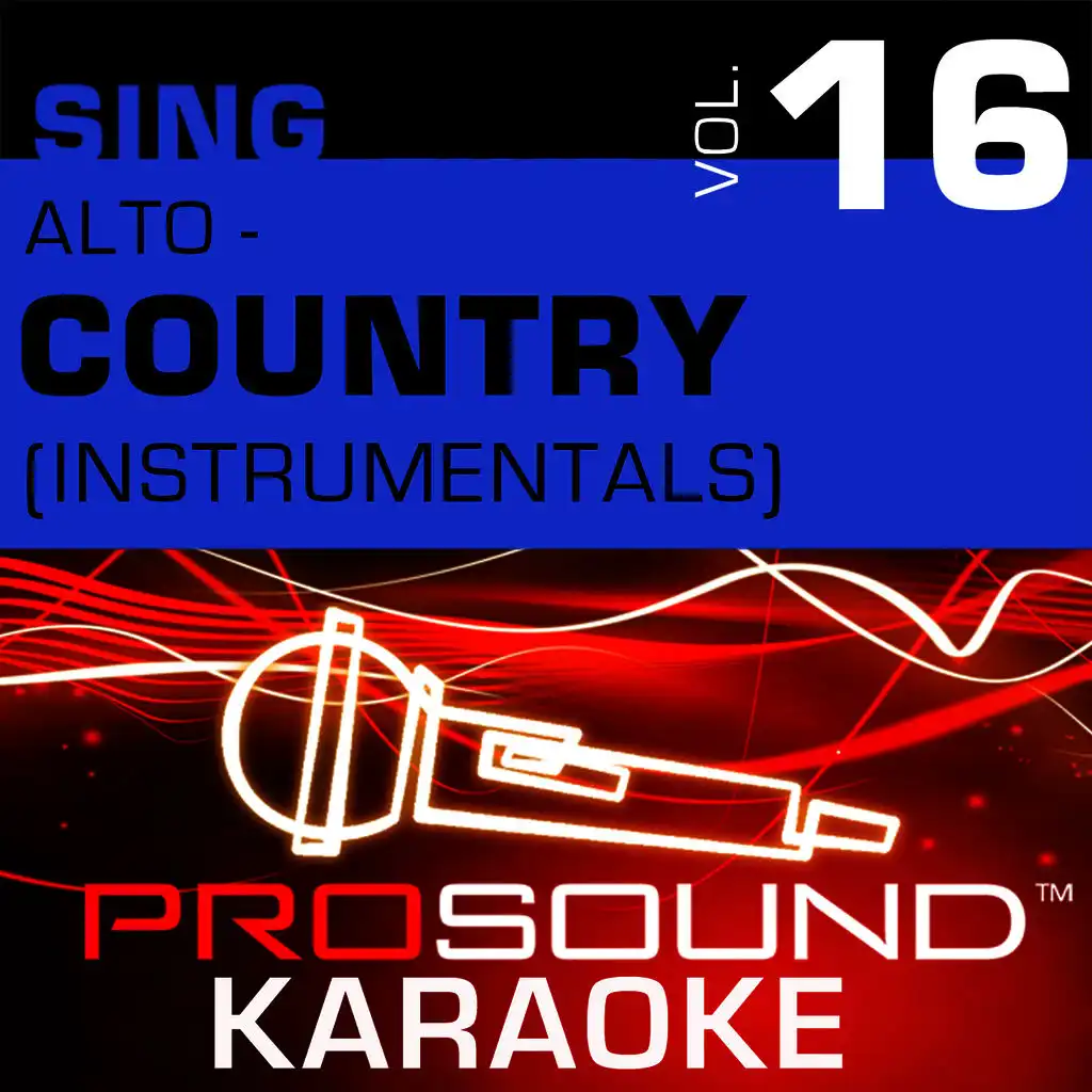 Sing Alto - Country, Vol. 16 (Karaoke Performance Tracks)