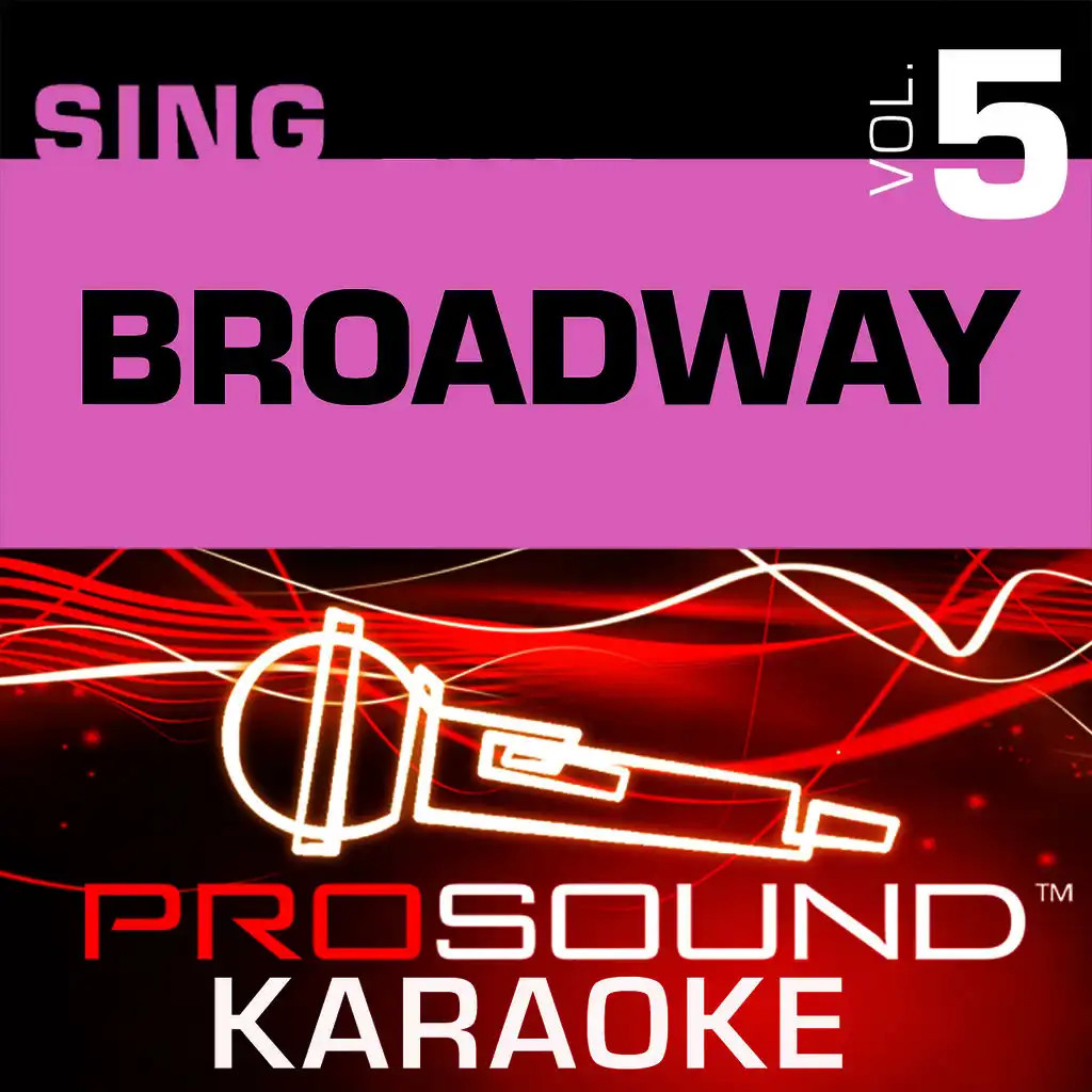 Sing Broadway v.5 (Karaoke Performance Tracks)