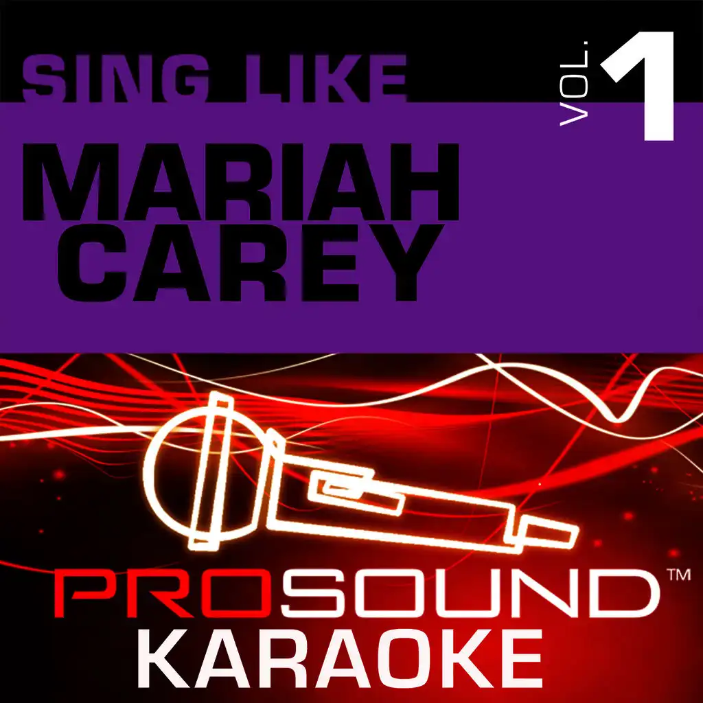 Vision of Love (Karaoke Instrumental Track) [In the Style of Mariah Carey]
