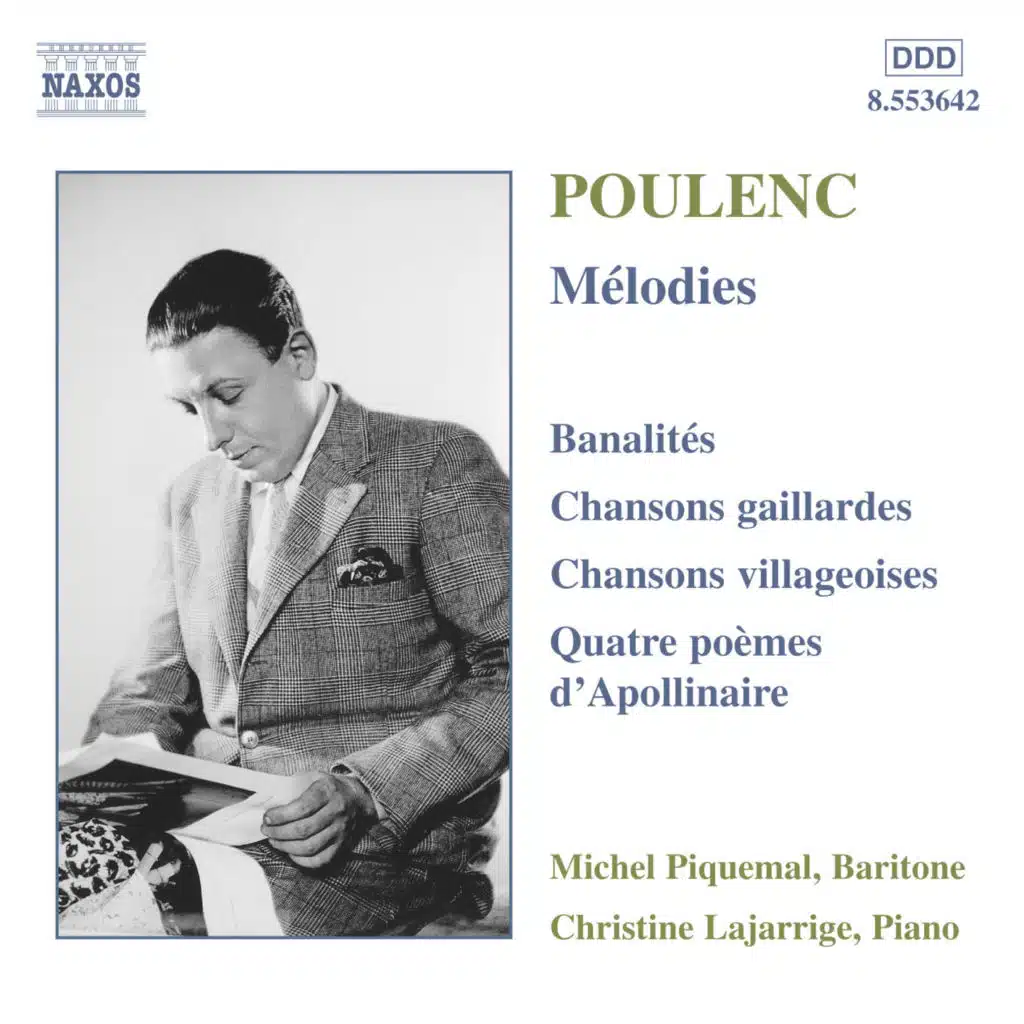 Poulenc: Melodies
