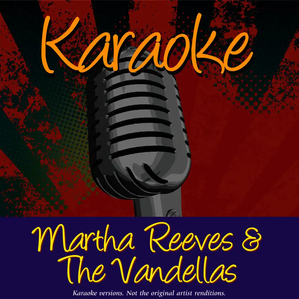 Nowhere To Run (In The Style Of Martha Reeves & The Vandellas)