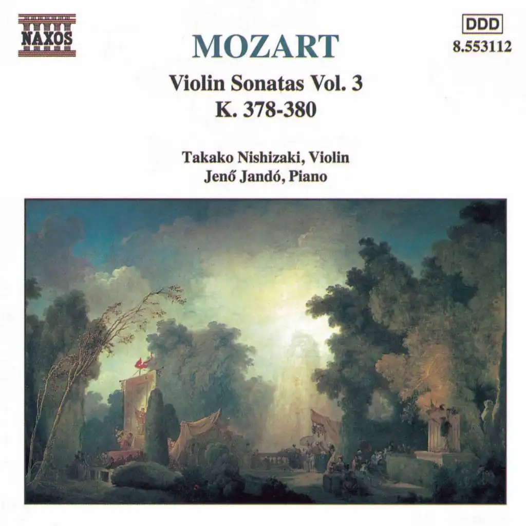 Violin Sonata No. 26 in B-Flat Major, K. 378: II.  Andantino sostenuto e cantabile