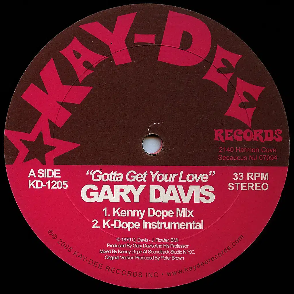 Gotta Get Your Love (Kenny Dope Mix)