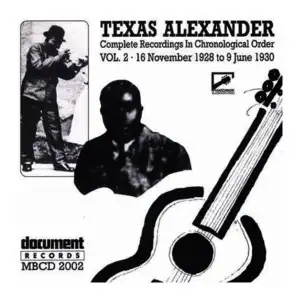 Texas Alexander Vol. 2 (1928-1930)