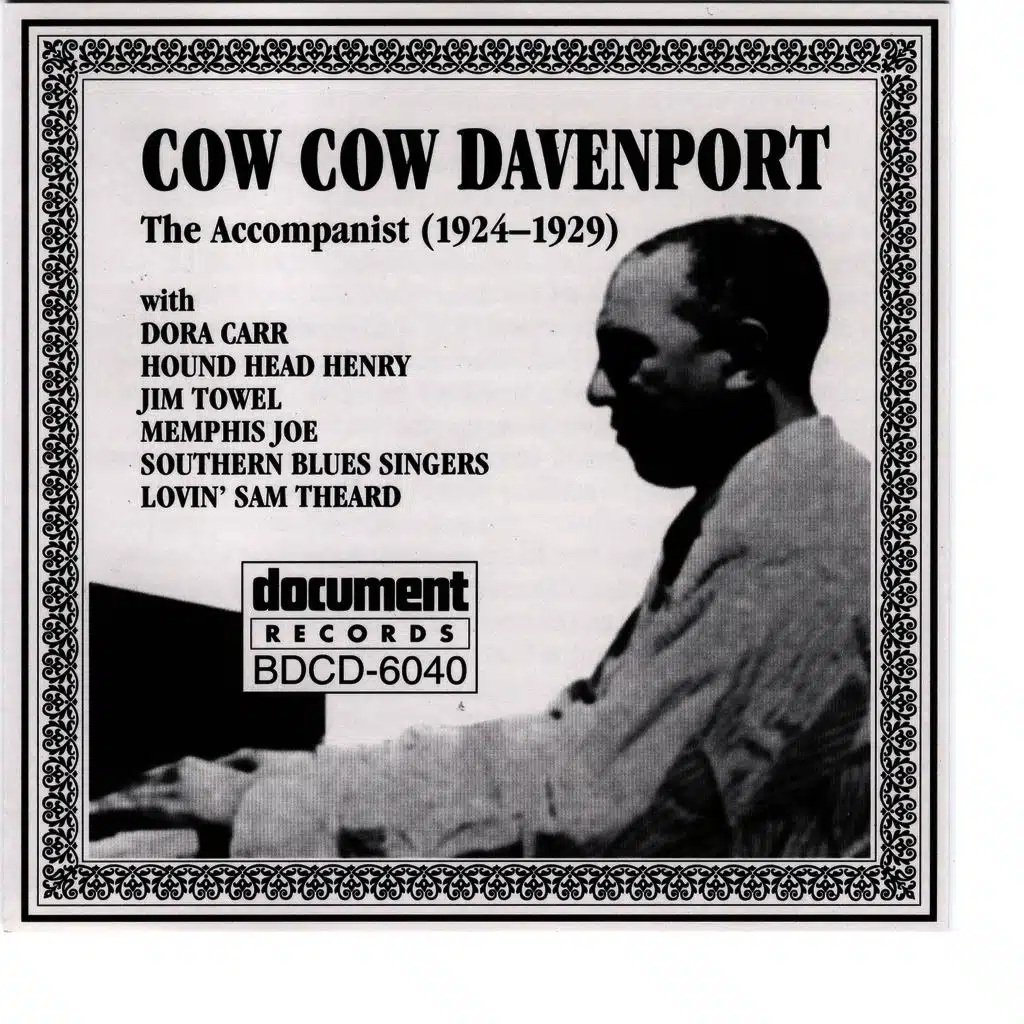 Cow Cow Davenport - The Accompanist (1924-1929)