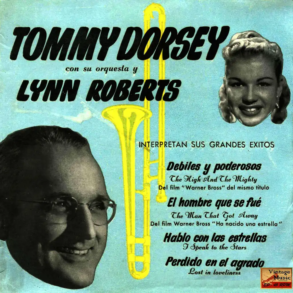 Vintage Dance Orchestras Nº26 - EPs Collectors. "Tommy Dorsey With His Orchestra And Lynn Roberts"