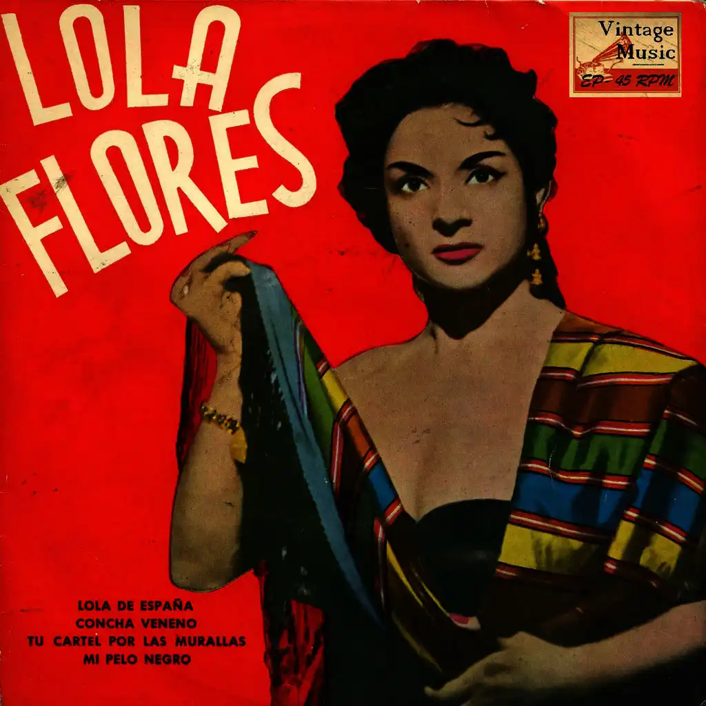Vintage Spanish Song Nº55 - EPs Collectors "Lola Flores"