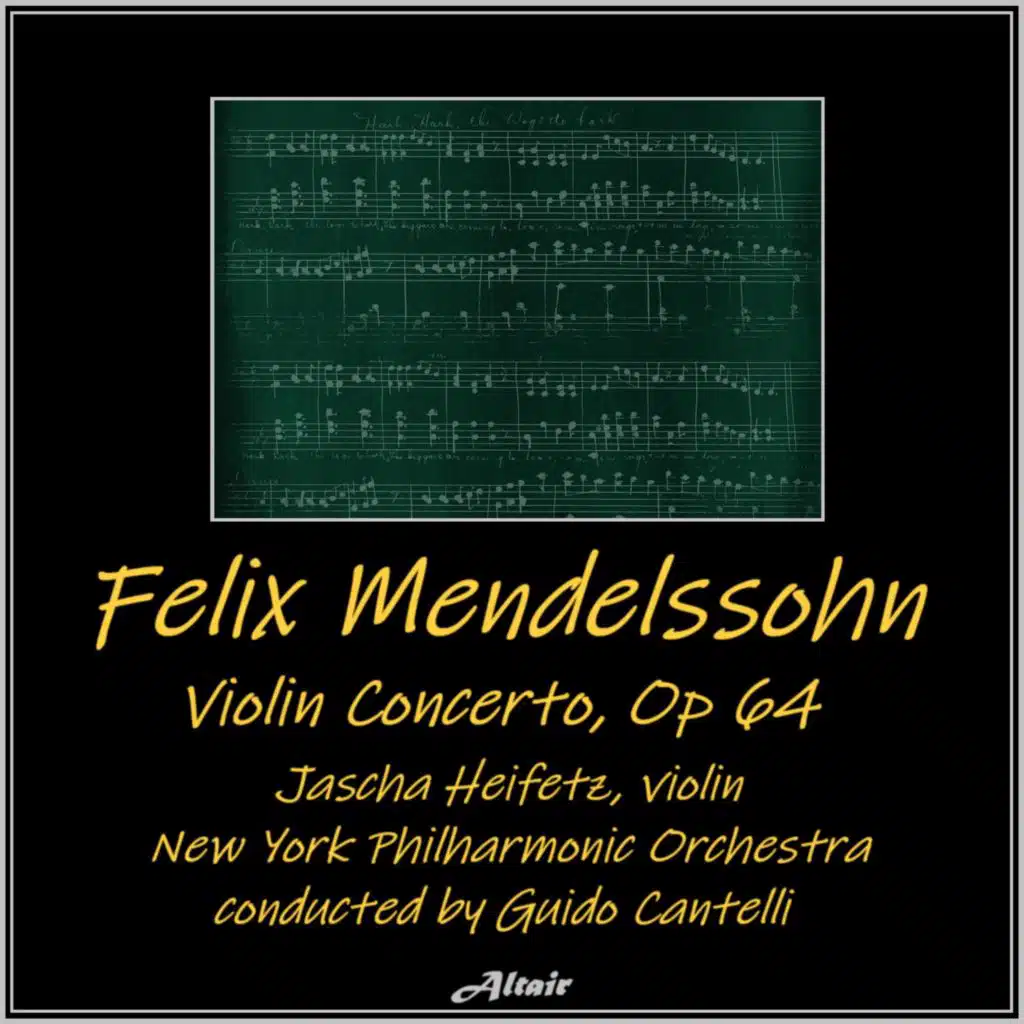 Violin Concerto in E Minor, OP. 64: II. Andante (Live)