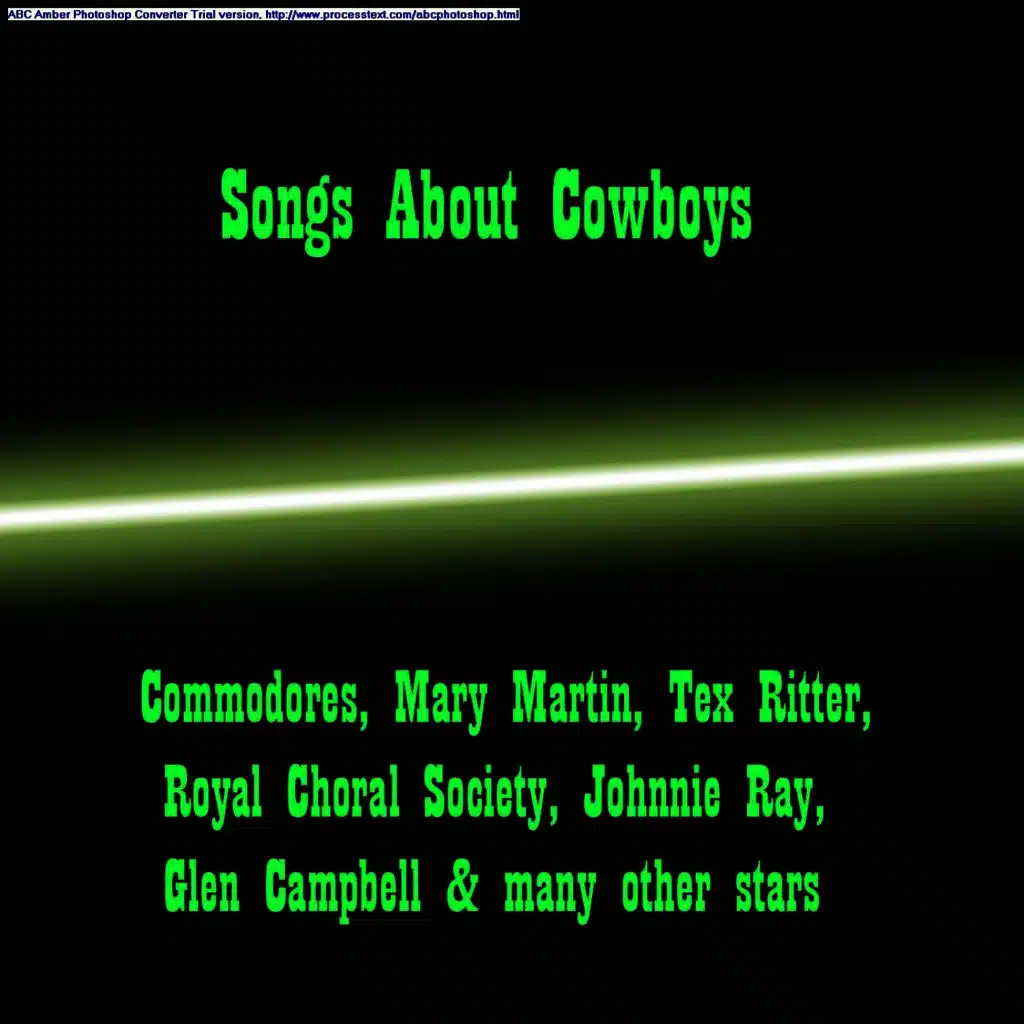 Songs About Cowboys