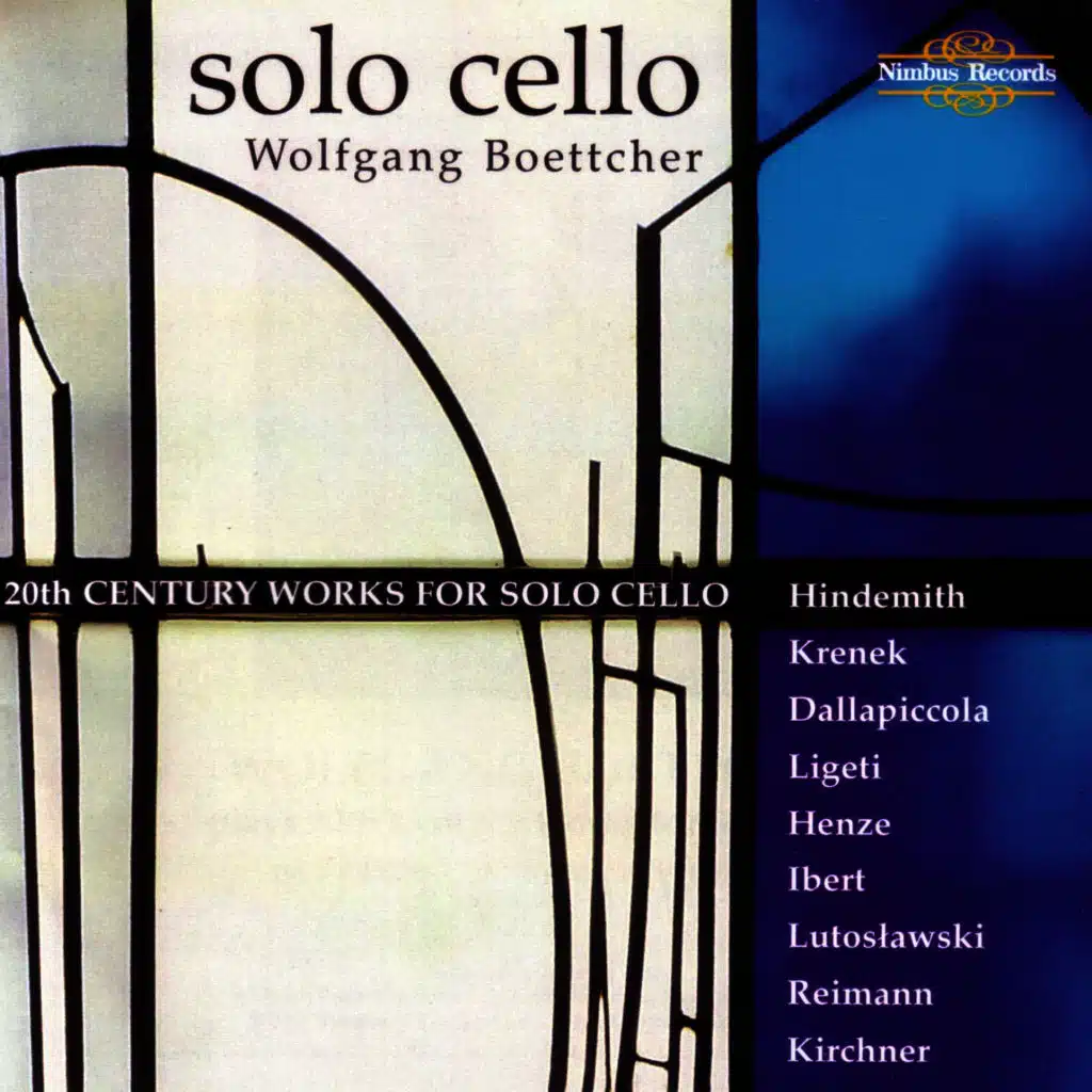 20th Century Works for Cello