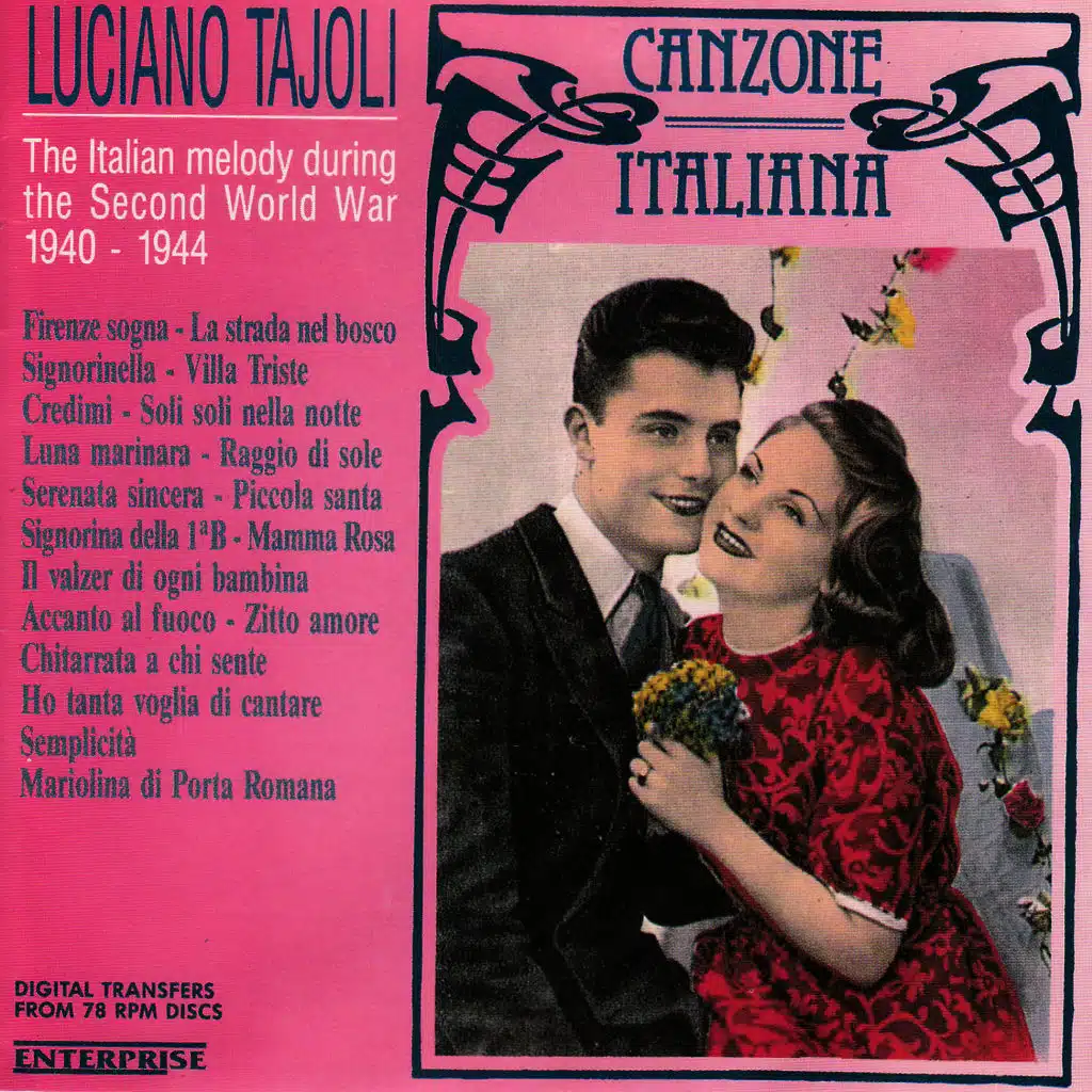 Canzone Italiana - The Italian Melody during the Second World War 1940-1944