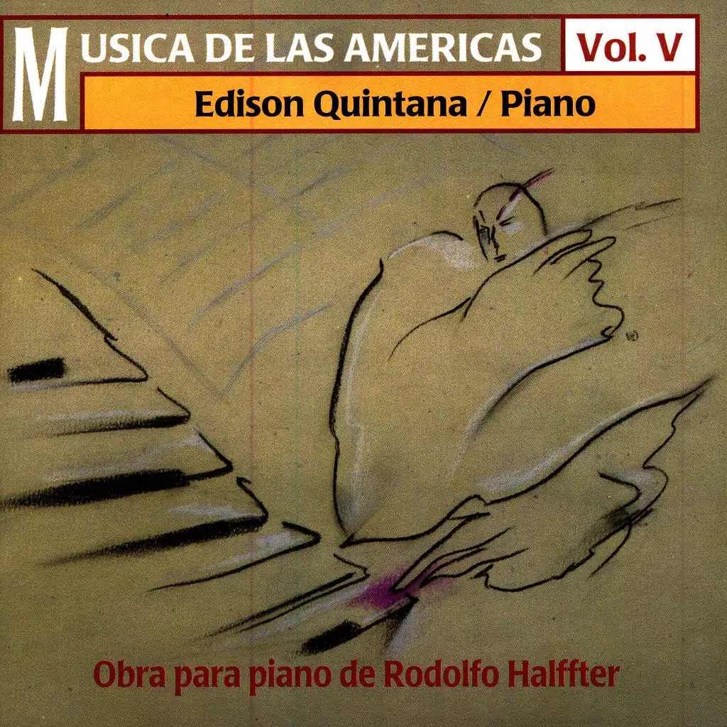 Musica De Las Americas Vol.V: Obra para piano de Rodolfo Halffter