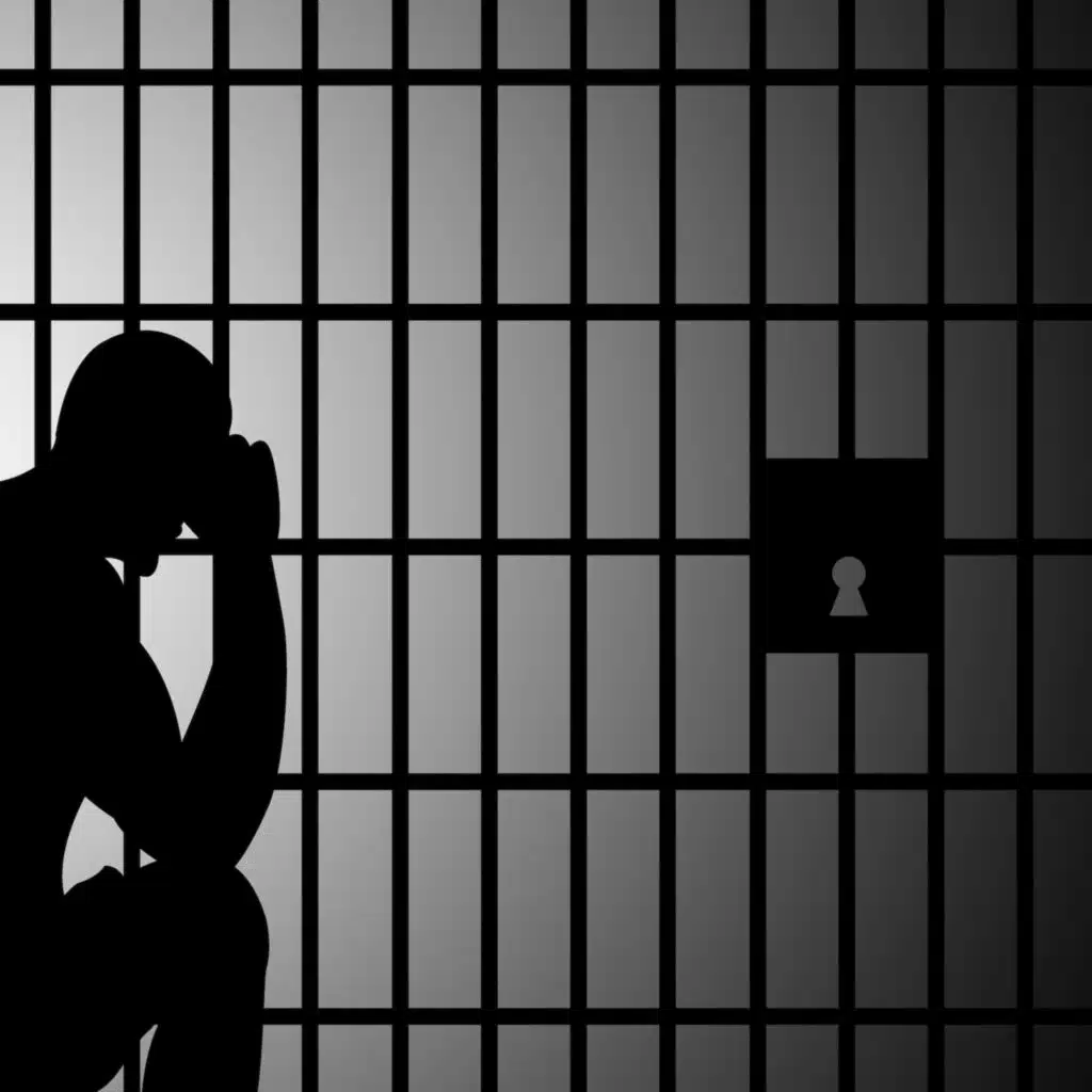 Locked up