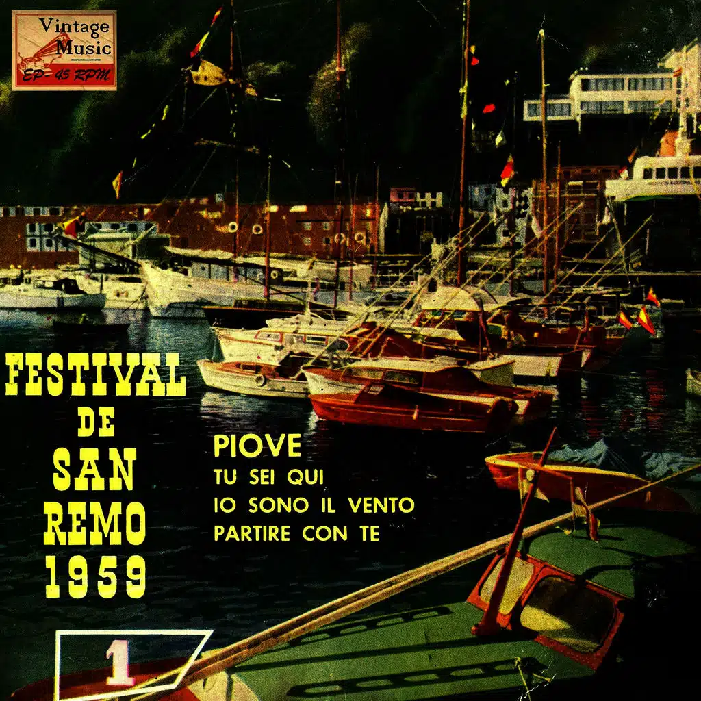 Vintage Italian Song Nº 36 - EPs Collectors, "Festival San Remo 1959"