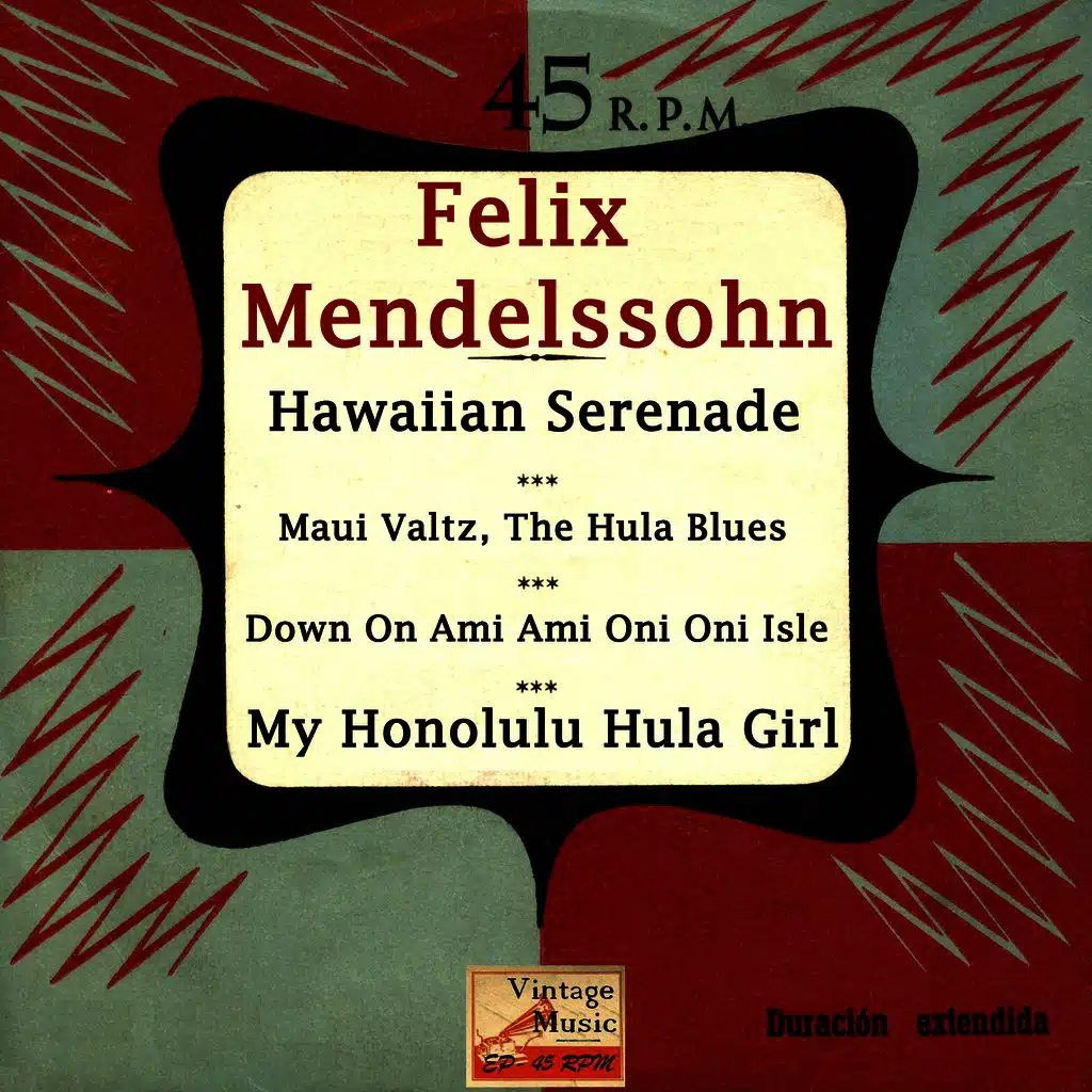 Vintage World Nº 46 - EPs Collectors "Hawaiian Holiday Serenade" (Steel Guitar)