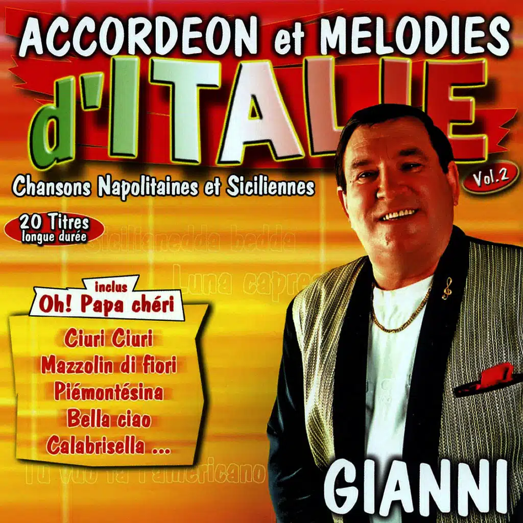 Chansons Napolitaines Et Siciliennes Vol. 2 (Accordéon Et Mélodies)