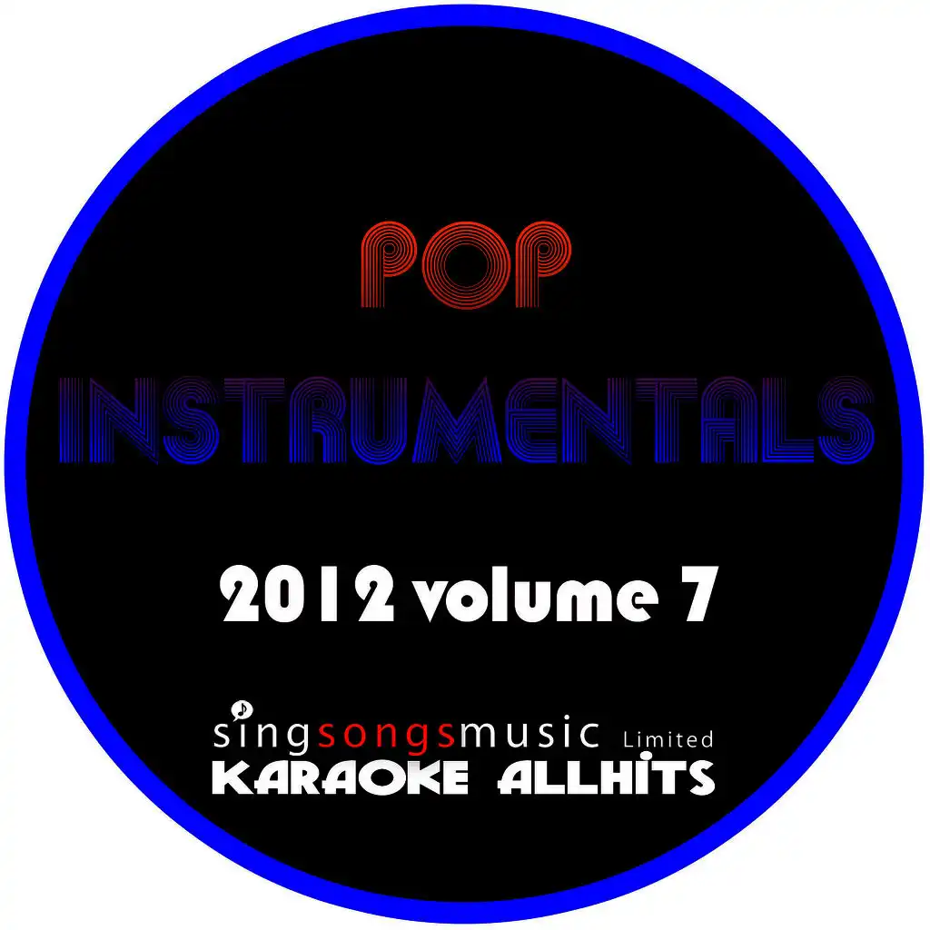 2012 Pop Instrumentals Volume 7