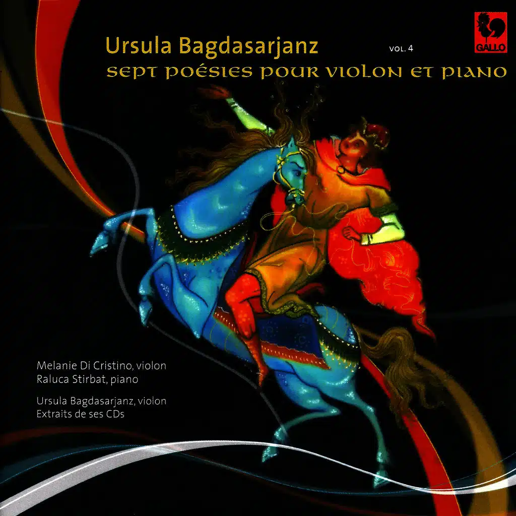 Bagdasarjanz: Sept poésies pour violon et piano – Mozart, Handel, Nardini & Paganini: Sonatas