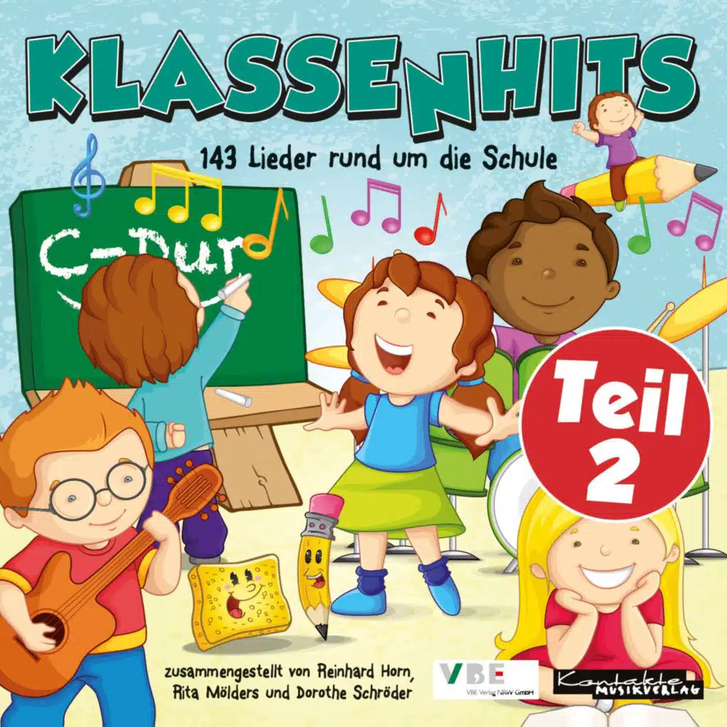 KlassenHits – Teil 2 – 143 Lieder rund um die Schule
