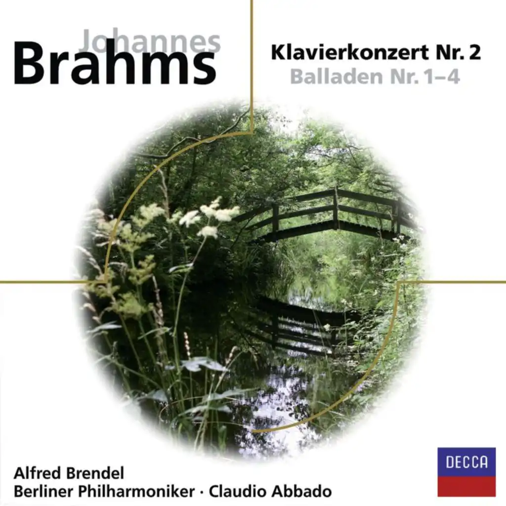 Brahms Klavierkonzert Nr. 2 + 4 Balladen