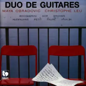 Boccherini - Sor - Brahms - Kleynjans - Petit - Fauré - Vivaldi: Duo de Guitares (Guitar Duo)