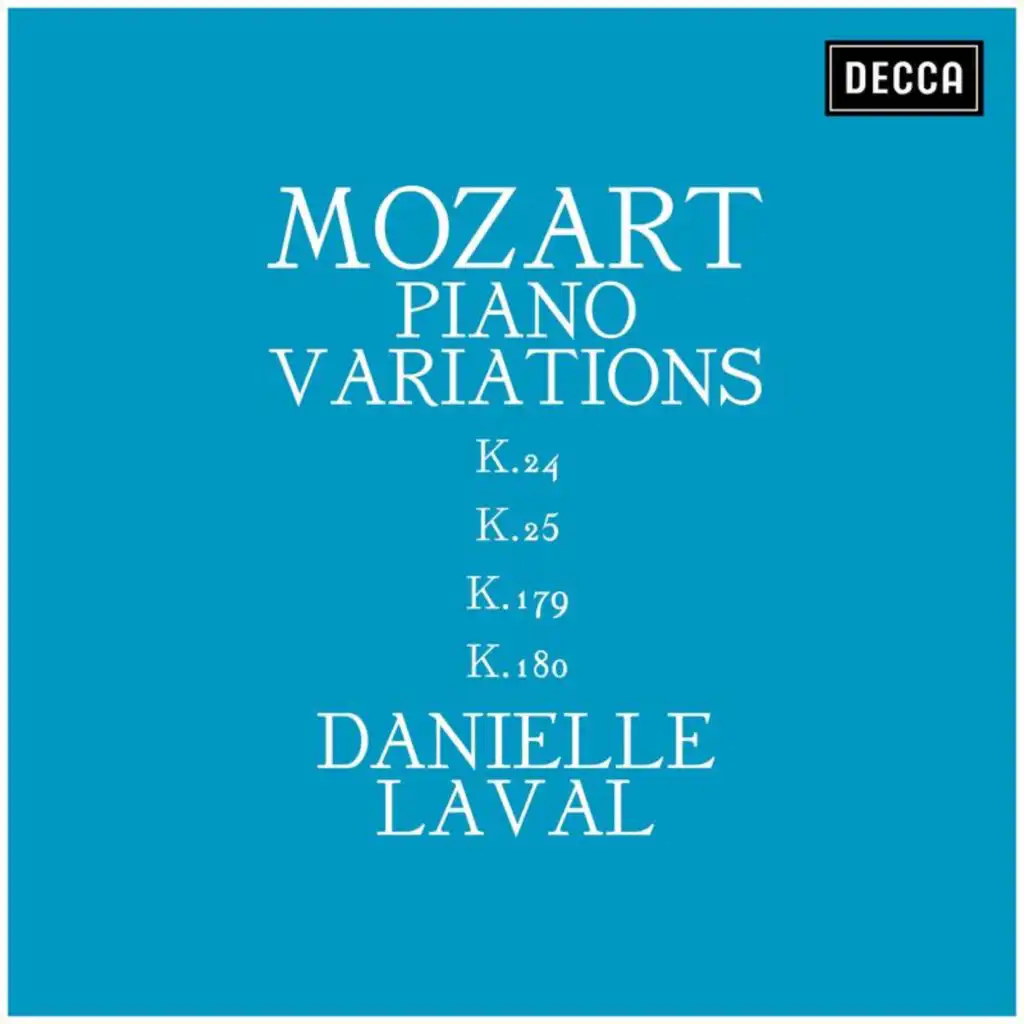Mozart: 8 Variations on "Laat ons juichen" by C.E. Graaf in G, K.24 - 2. Variation I