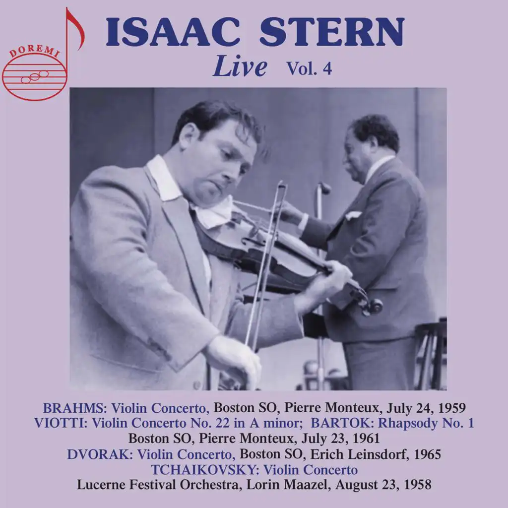 Isaac Stern, Vol. 4 (Live)