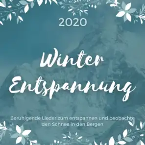 Winter Entspannung 2020 - Beruhigende Lieder zum entspannen und beobachte den Schnee in den Bergen