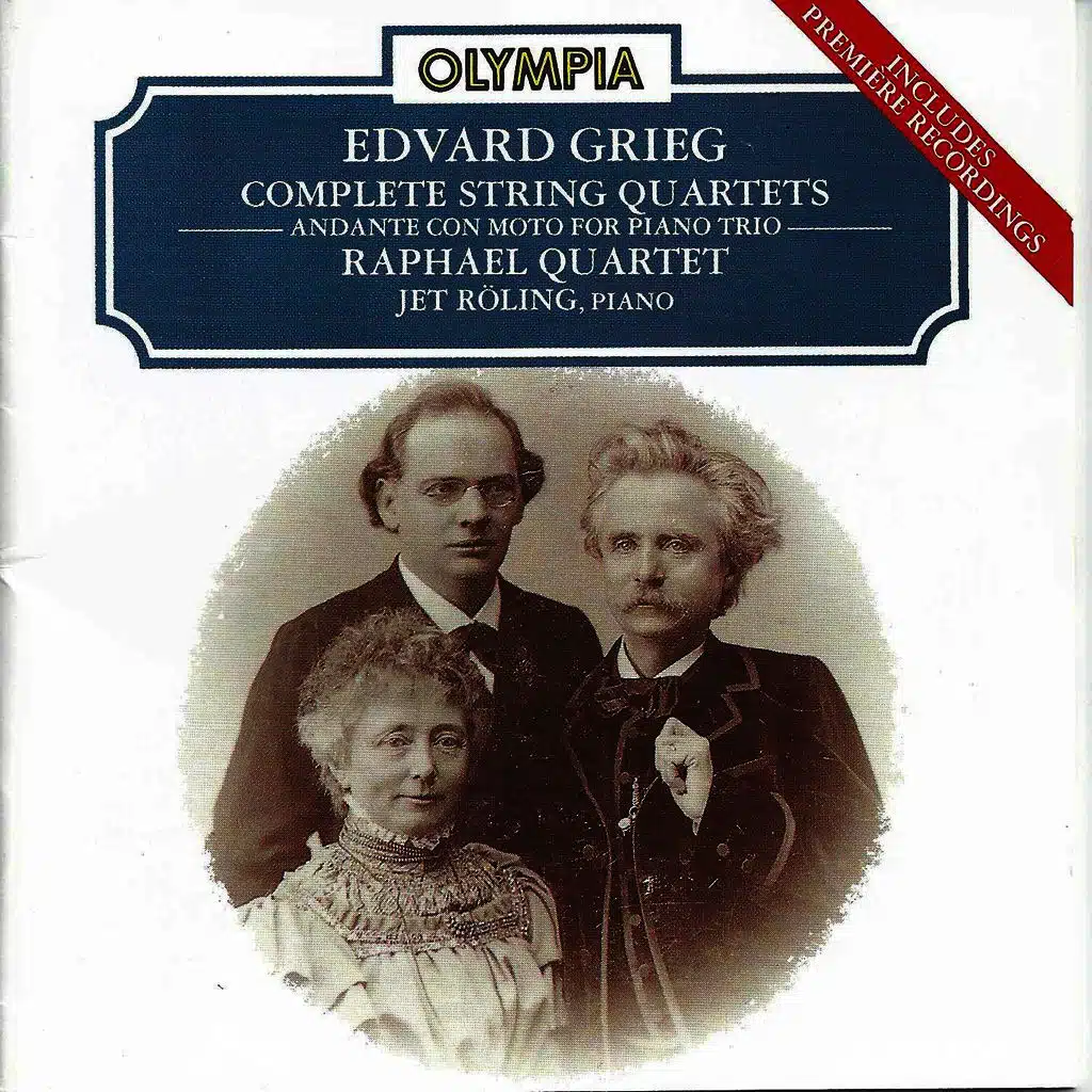 Edvard Grieg: Complete String Quartets