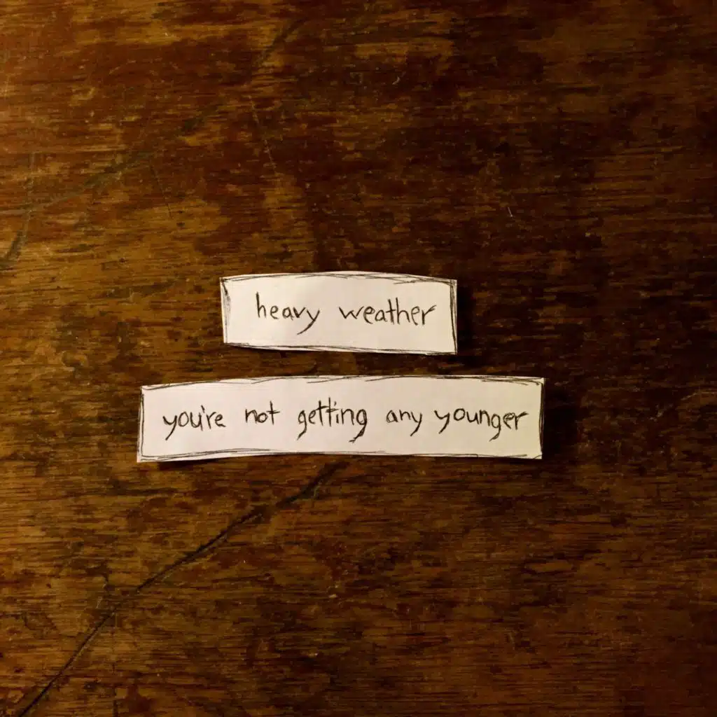 You're Not Getting Any Younger