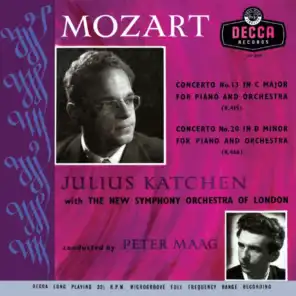 Mozart: Piano Concertos 13 & 20 (The Peter Maag Edition - Volume 5)