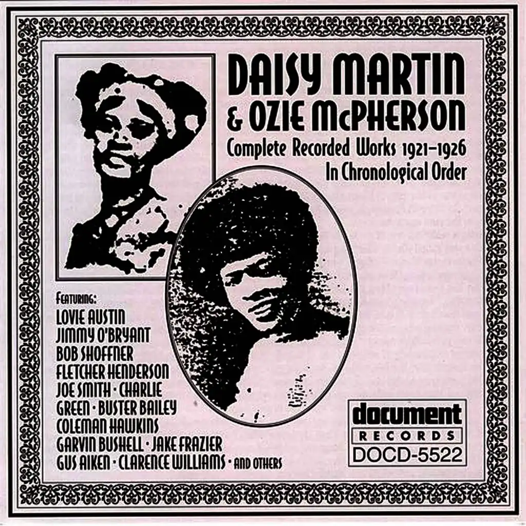 Daisy Martin & Ozie McPherson (1921-1926)