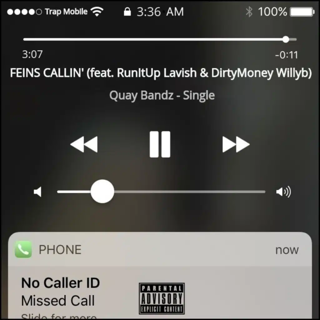 Feins Callin' (feat. Quay Bandz & RunItUp Lavish)