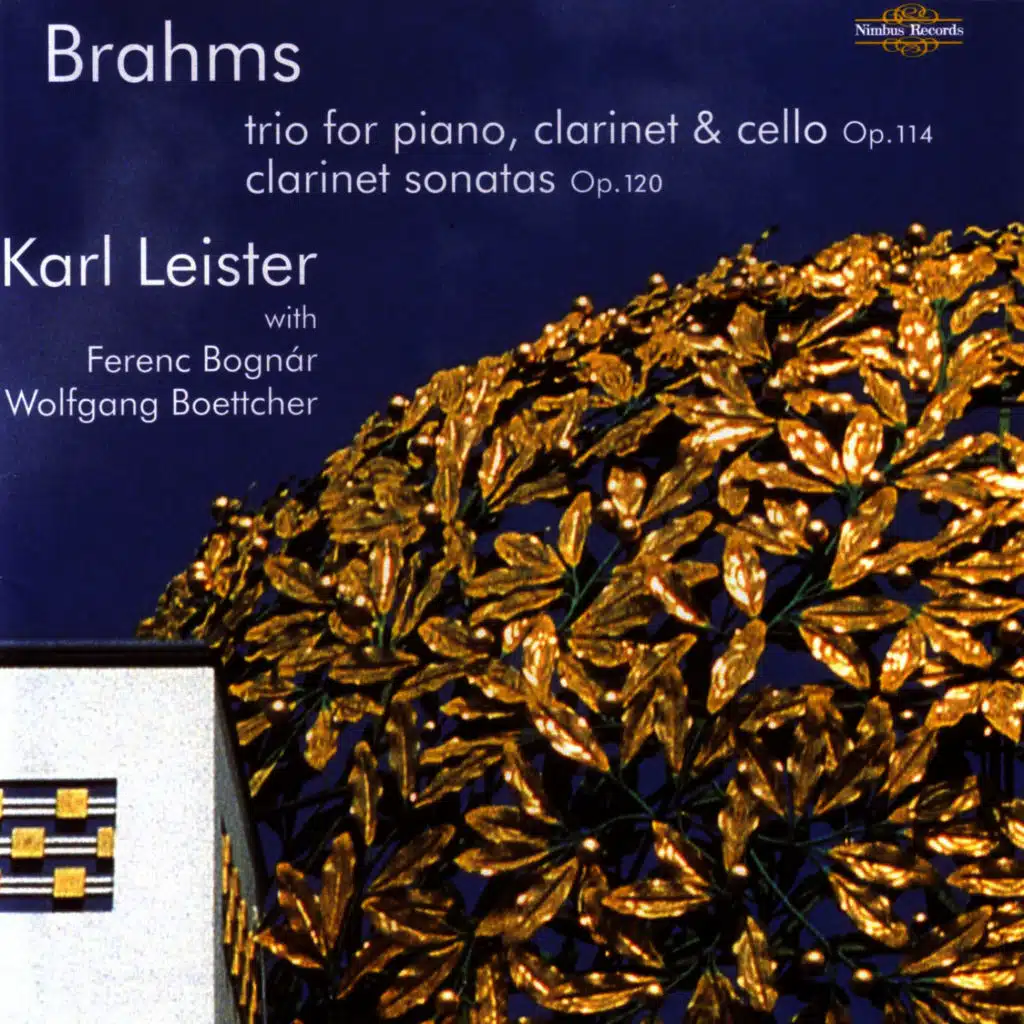 Trio for piano, Clarinet and Violoncello, Op. 114: I. Allegro (ft. Ferenc Bognár, piano ,Wolfgang Boettcher, cello )
