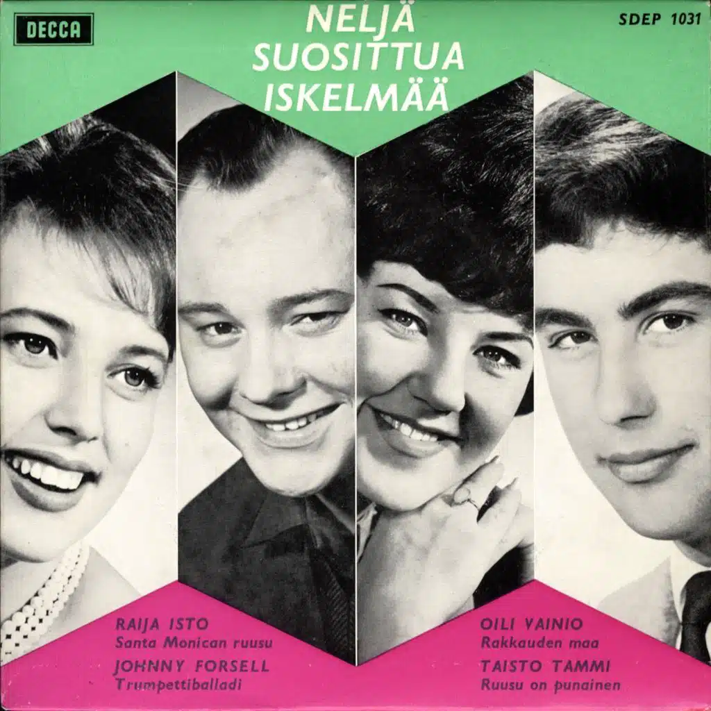 Neljä suosittua iskelmää