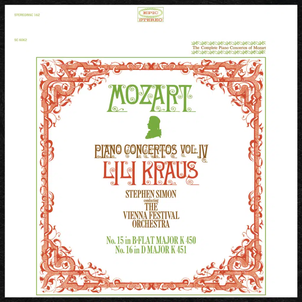 Mozart: Piano Concertos Nos. 15 & 16