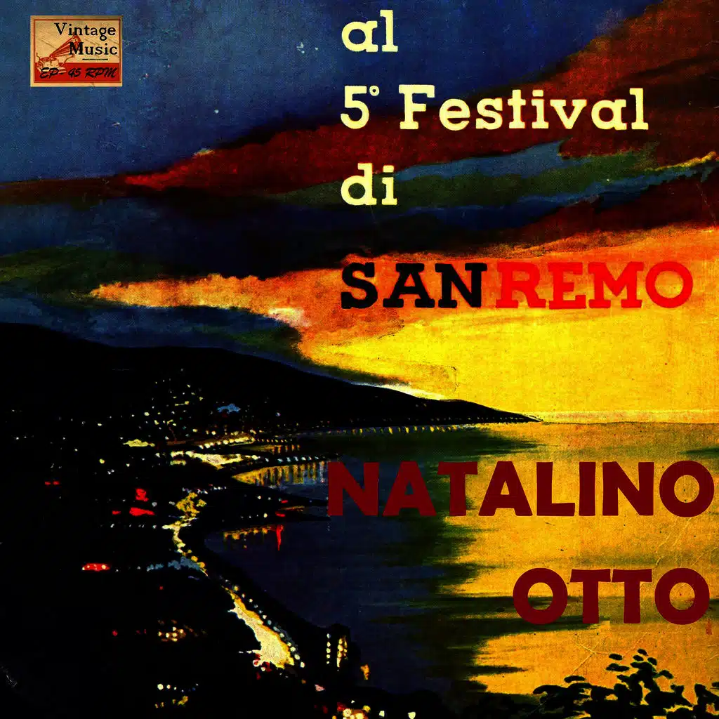 Vintage Italian Song Nº 30 - EPs Collectors, "San Remo 5ª Festival"