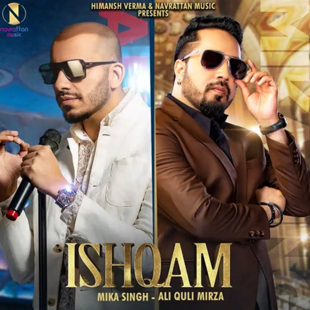 Mika Singh and Ali Quli Mirza