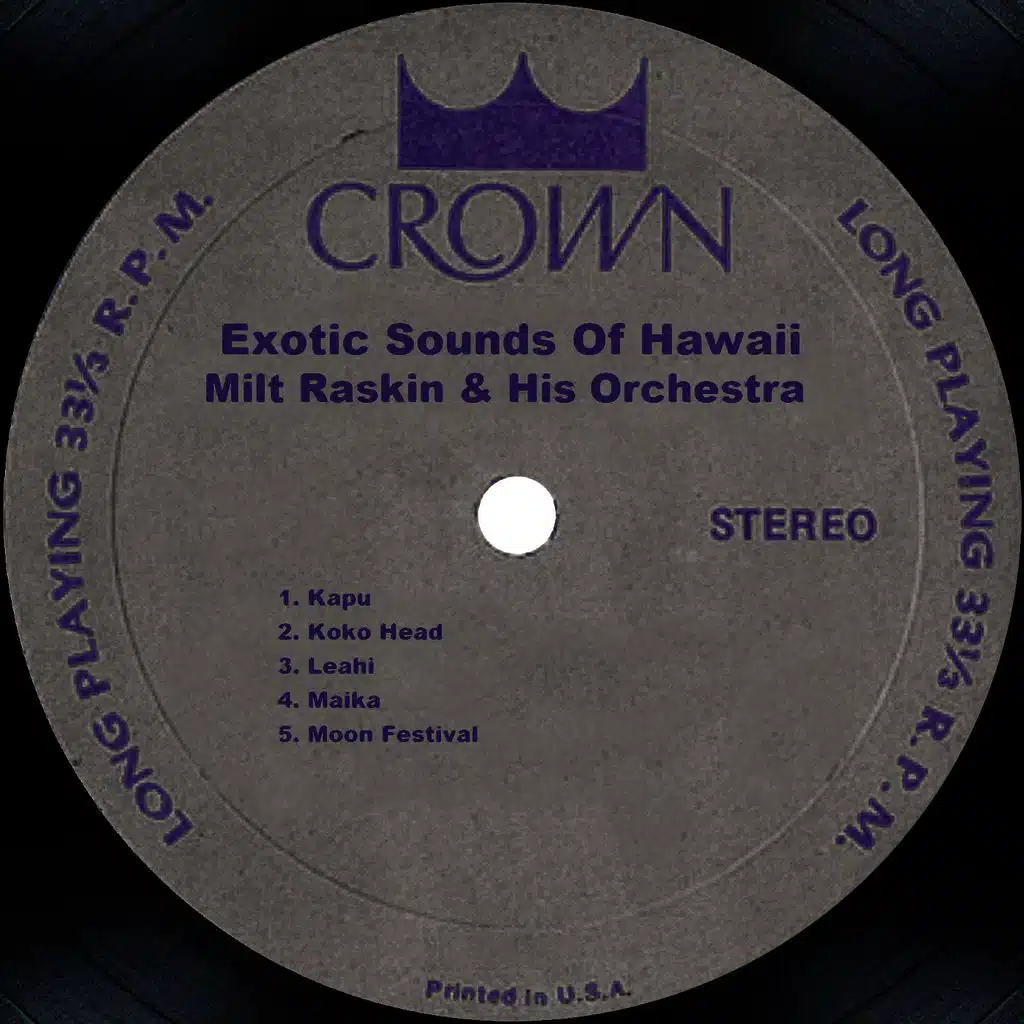 Exotic Sounds Of Hawaii