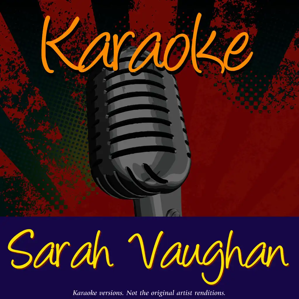 Embraceable You (In The Style Of Sarah Vaughan)