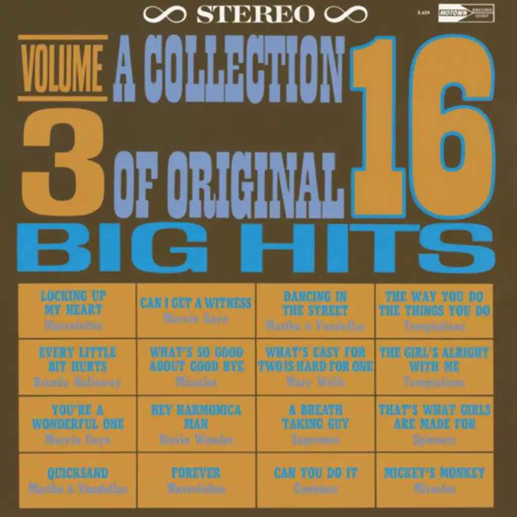 The Way You Do The Things You Do ("16 Big Hits" Version)