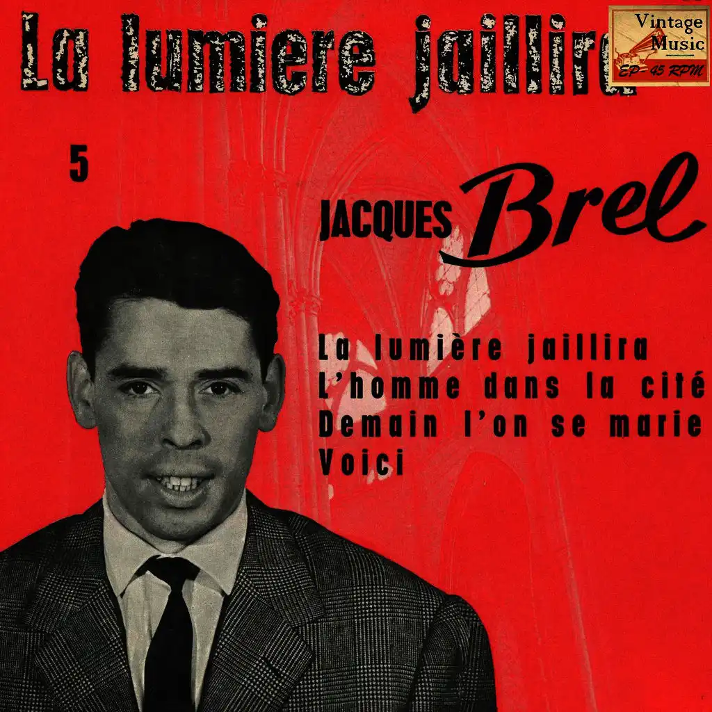 Vintage French Song Nº1 - EPs Collectors. La Lumiere Jaillira