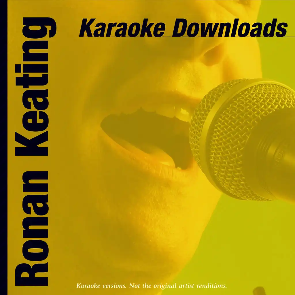 Karaoke Downloads - Ronan Keating