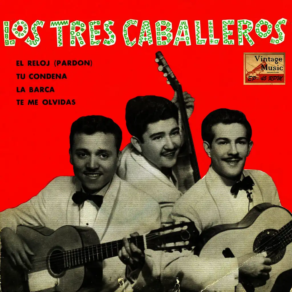 Vintage México Nº44- EPs Collectors. "Boleros, Los Tres Caballeros"
