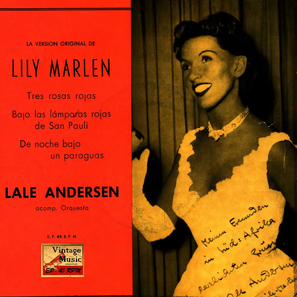 Vintage Vocal Jazz / Swing Nº27 - EPs Collectors "Lily Marlen, The First Recording"
