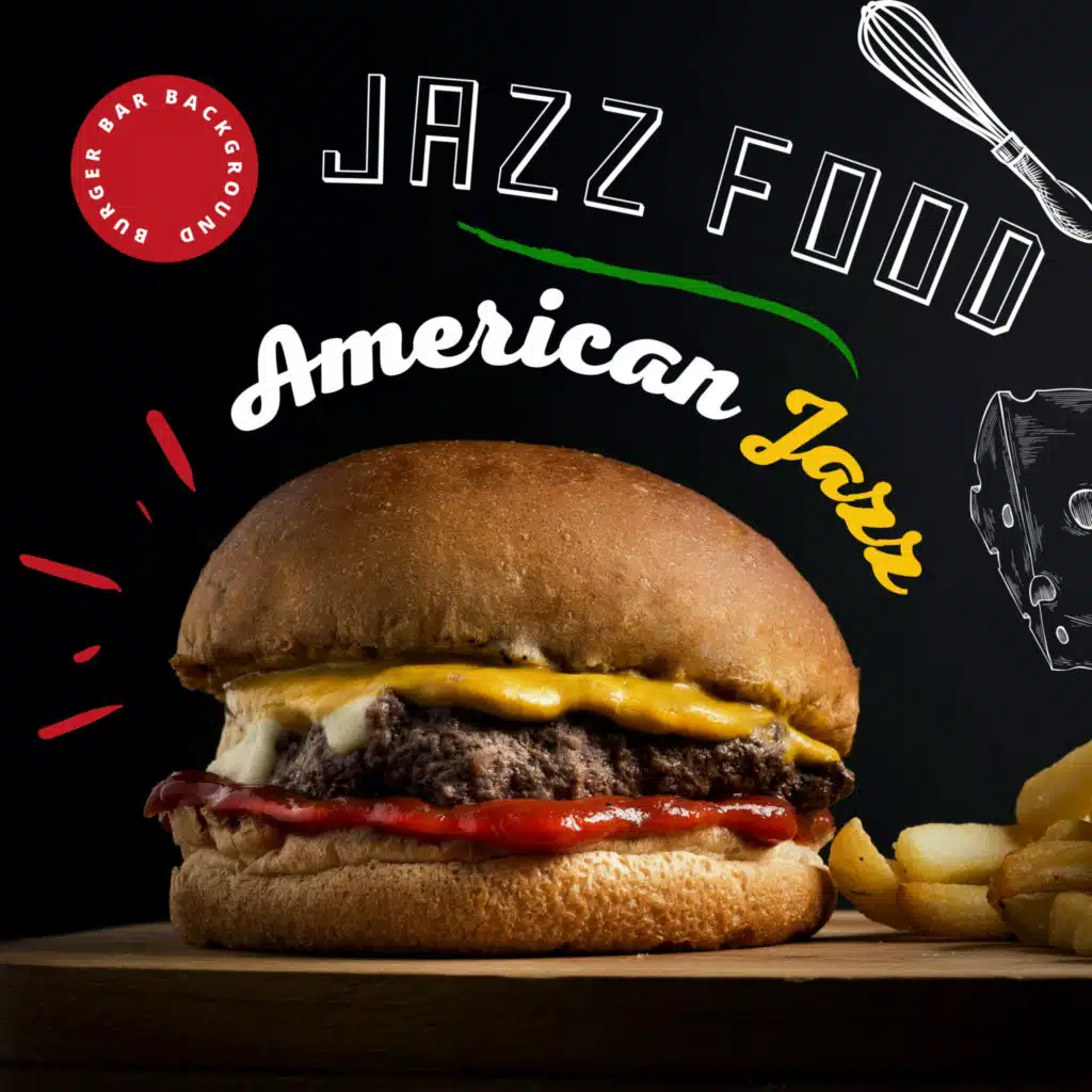 Burger Bar Background America Jazz